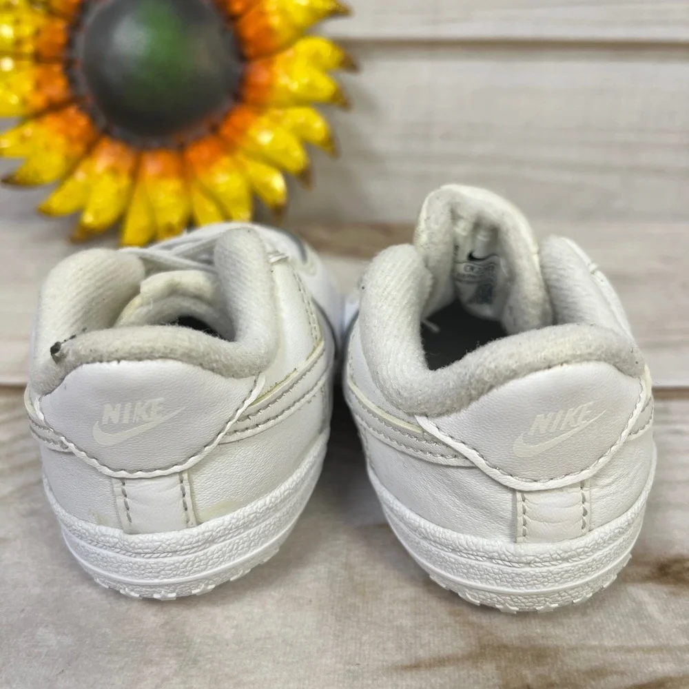 Nike Air Force 1 Crib White‎ Soft Sole Infant Shoes CK2201-100 5C baby toddler